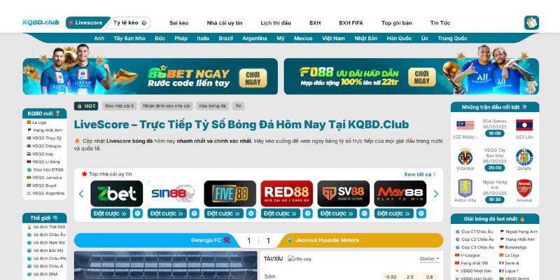 KQBD.Club - Cổng tin tức thể thao, livecore hàng đầu Việt Nam KQBD.Club - Cổng tin tức thể thao, livecore hàng đầu Việt Nam