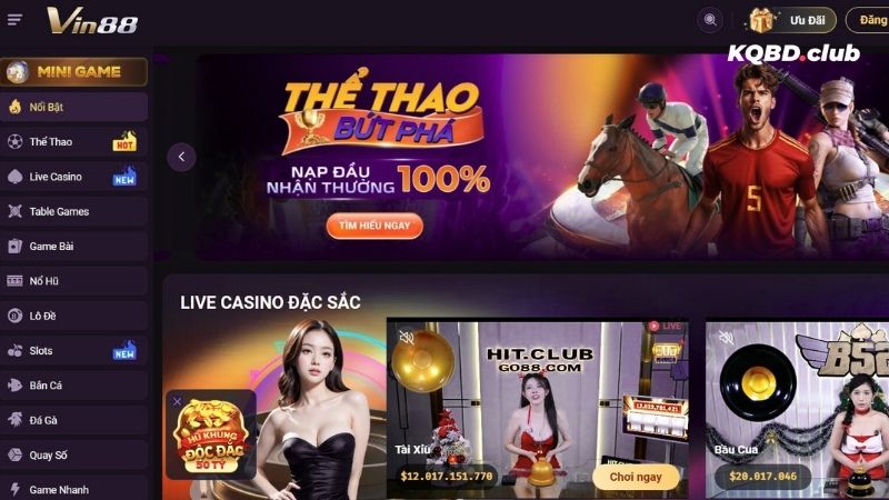 Tìm hiểu về nhà cái cá cược trực tuyến VIN88 Tìm hiểu về nhà cái cá cược trực tuyến VIN88