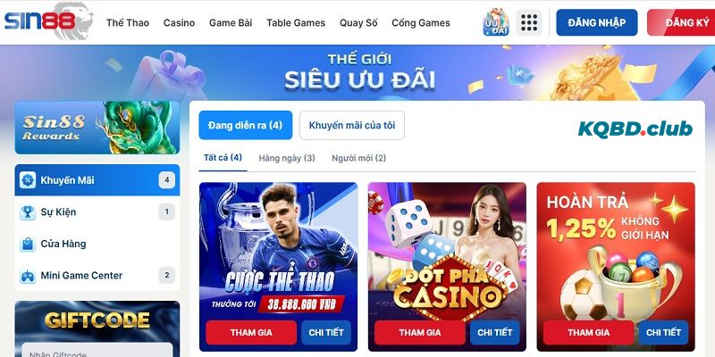 SIN88 - Nhà cái lớn mạnh đến từ Singapore SIN88 - Nhà cái lớn mạnh đến từ Singapore